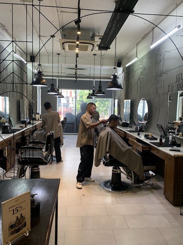 CHIEF Barbershop Kemang interior
